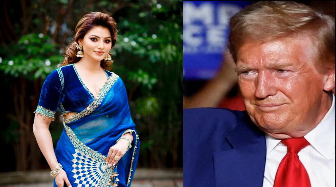 Urvashi Rautela рдиреЗ Donald TrumpрдХреЛ 'ex-boss' рдмрддрд╛рдпрд╛, рдмреЛрд▓реЗ рд▓реЛрдЧ - "рдмрд╕ рдпрд╣реА рд╕реБрдирдирд╛ рдмрд╛рдХреА рдерд╛!"