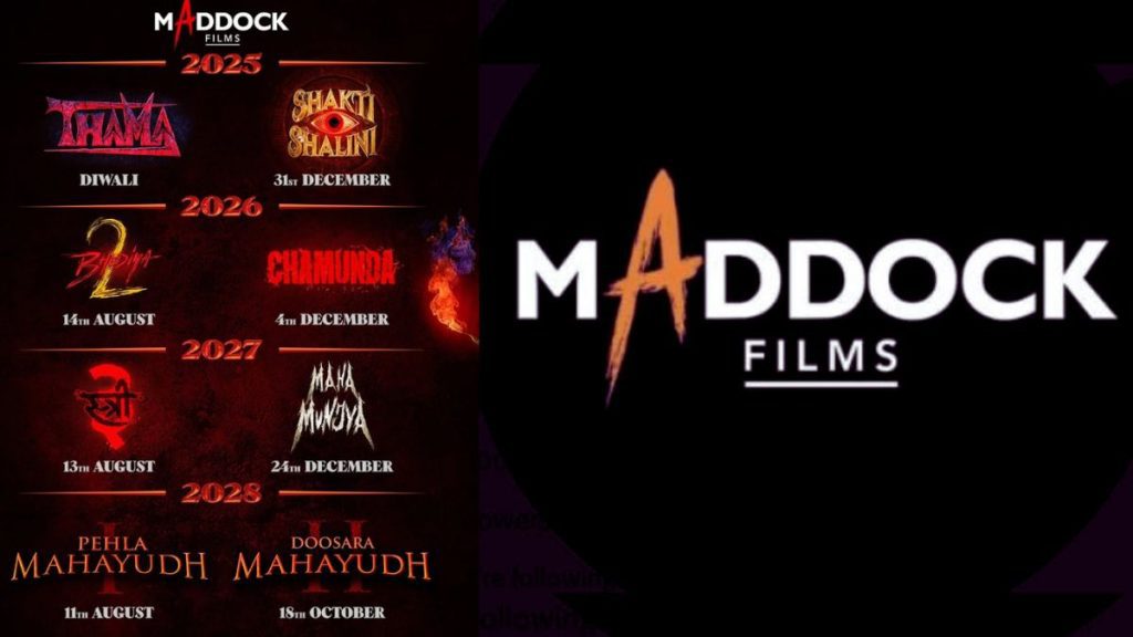 Maddock Films का बड़ा ऐलान: 2025 से 2028 तक की धमाकेदार फिल्मों की झलक
