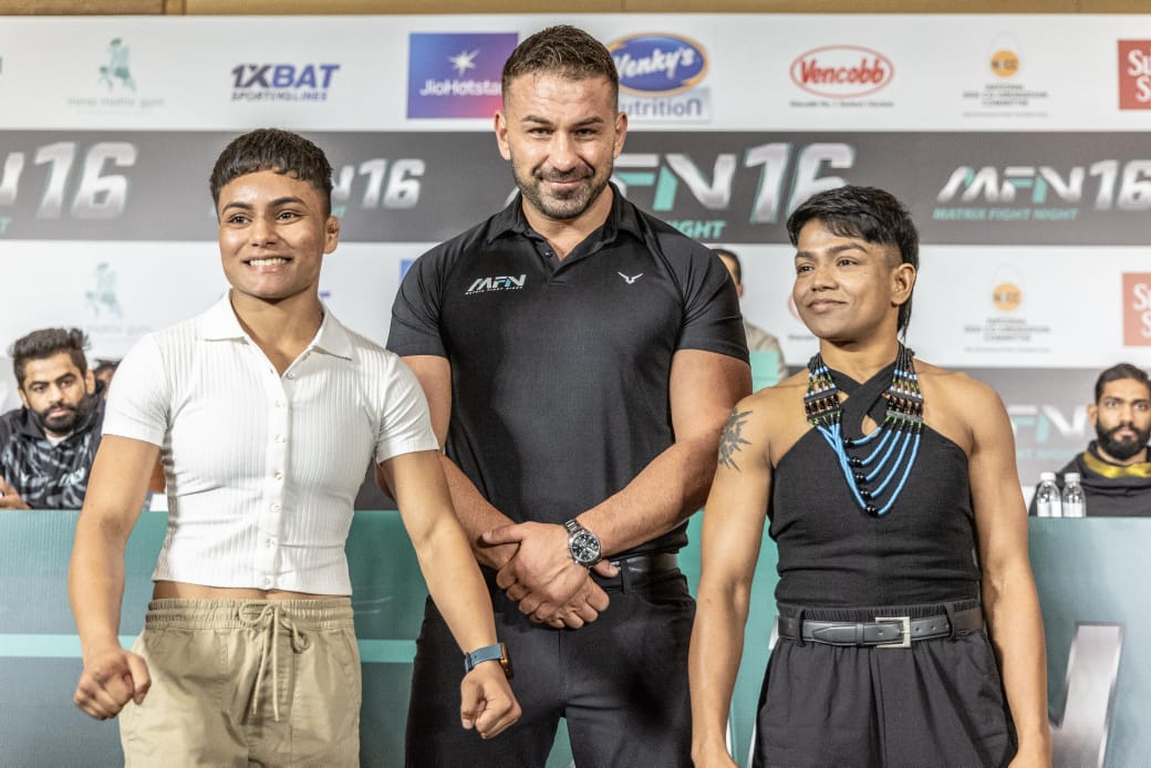 рдХреГрд╖реНрдгрд╛ рд╢реНрд░реЙрдл рдФрд░ рдЖрдпрд╢рд╛ рд╢реНрд░реЙрдл рдиреЗ рджрд┐рд▓реНрд▓реА рдкреНрд░реЗрд╕ рдХреЙрдиреНрдлреНрд░реЗрдВрд╕ рдореЗрдВ рдореИрдЯреНрд░рд┐рдХреНрд╕ рдлрд╛рдЗрдЯ рдирд╛рдЗрдЯ 16 рдХреА рдШреЛрд╖рдгрд╛ рдХреА