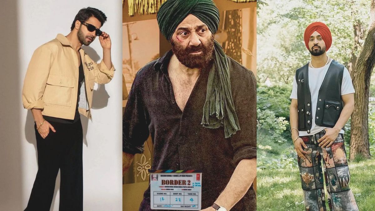 рд╕рдиреА рджреЗрдУрд▓ рдХреА 'Border 2' рдХреЗ рд╕реЗрдЯ рд╕реЗ рд╡рд╛рдпрд░рд▓ рд╣реБрдИ рддрд╕реНрд╡реАрд░, Diljit Dosanjh рдФрд░ Ahan Shetty рдХреА рдПрдВрдЯреНрд░реА рдиреЗ рдмрдврд╝рд╛рдпрд╛ рдлреИрдВрд╕ рдХрд╛ рдЙрддреНрд╕рд╛рд╣