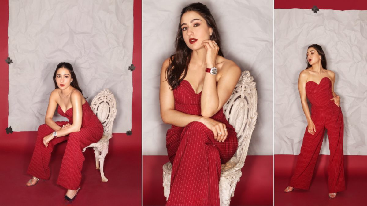 Sara Ali Khan рдХрд╛ 'рд▓рд╛рд▓ рд▓реБрдХ' рдЗрдВрдЯрд░рдиреЗрдЯ рдкрд░ рдЫрд╛рдпрд╛, рдирдИ рдПрд▓реНрдмрдо рд▓реЙрдиреНрдЪ рд╕реЗ рдкрд╣рд▓реЗ рд╢реЗрдпрд░ рдХреА рд╕реНрдЯрдирд┐рдВрдЧ рддрд╕реНрд╡реАрд░реЗрдВ