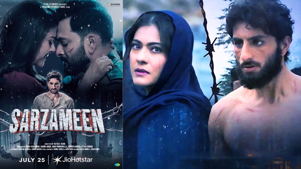 'Sarzameen' ट्रेलर रिलीज: आतंकवाद, देशभक्ति और मां की ममता के इर्द-गिर्द घूमती कहानी में नजर आए Ibrahim Ali Khan, काजोल और पृथ्वीराज