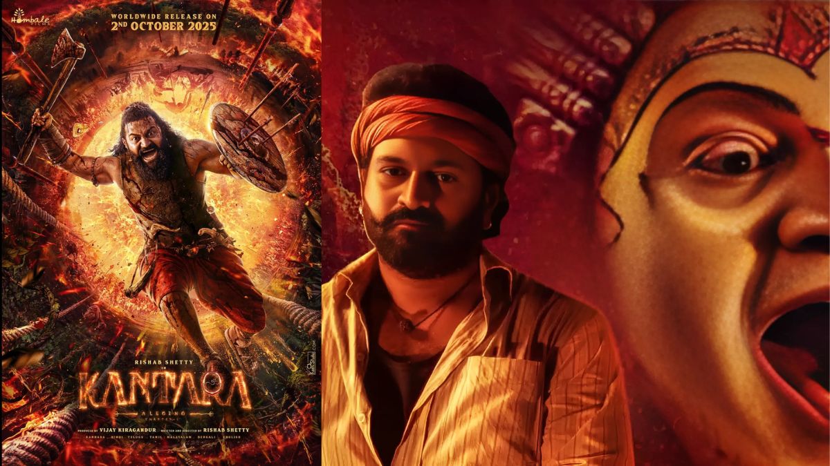 Rishab Shetty рдХреЗ рдЬрдиреНрдорджрд┐рди рдкрд░ рдлреИрдВрд╕ рдХреЛ рдорд┐рд▓рд╛ рд╕рд░рдкреНрд░рд╛рдЗрдЬ, 'Kantara: Chapter 1' рдХрд╛ рдирдпрд╛ рдкреЛрд╕реНрдЯрд░ рджреЗрдЦрдХрд░ рдердо рдЧрдИрдВ рд╕рд╛рдВрд╕реЗ