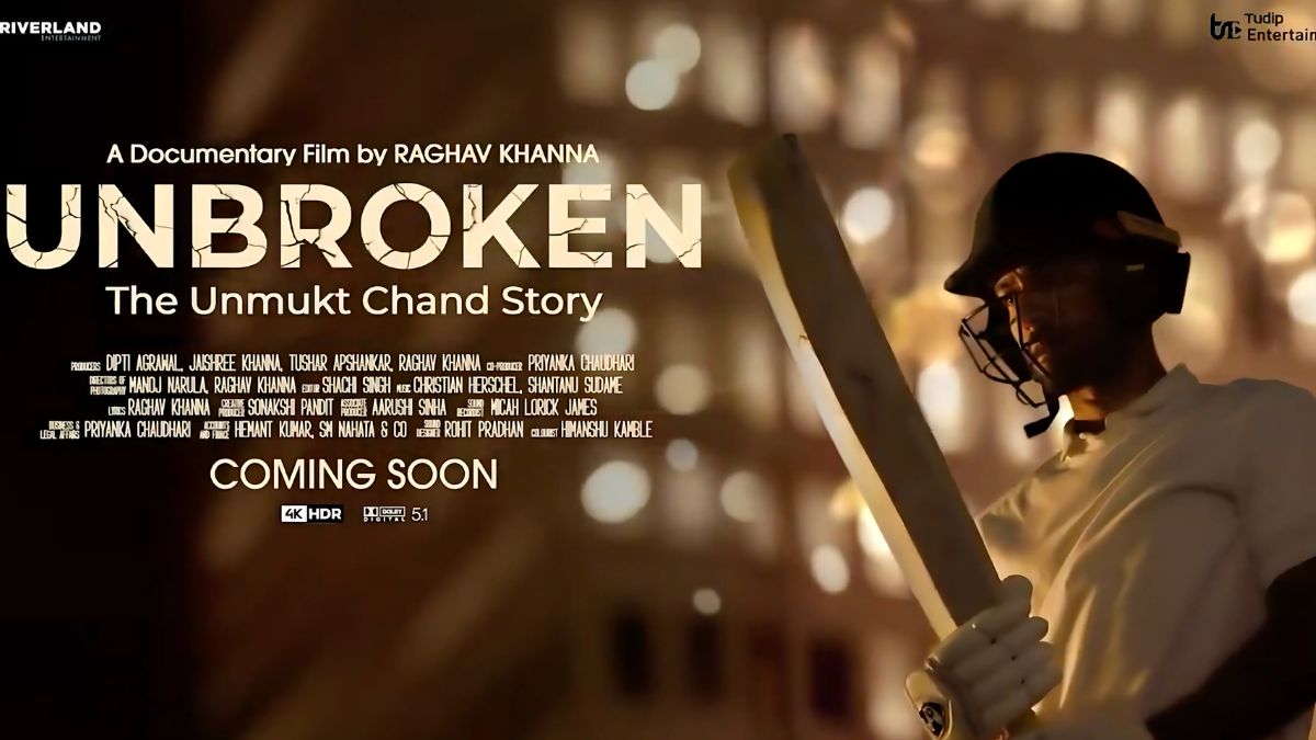 "Unbroken: The Unmukt Chand Story" — एक सितारे की चुपचाप बीती कहानी अब पर्दे पर