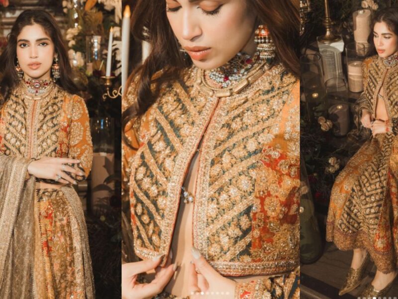 Bhumi Pednekar का शाही दिवाली लुक – Ritu Kumar के एंसेंबल में बिखेरी रॉयल चमक