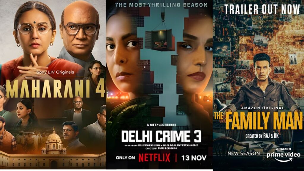 नवंबर में OTT पर मचेगा धमाल! ‘फैमिली मैन 3’ से ‘महारानी 4’ तक, सस्पेंस-थ्रिलर और ड्रामा का भरपूर तड़का