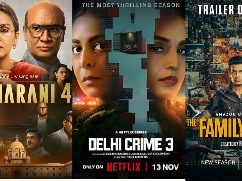 नवंबर में OTT पर मचेगा धमाल! ‘फैमिली मैन 3’ से ‘महारानी 4’ तक, सस्पेंस-थ्रिलर और ड्रामा का भरपूर तड़का