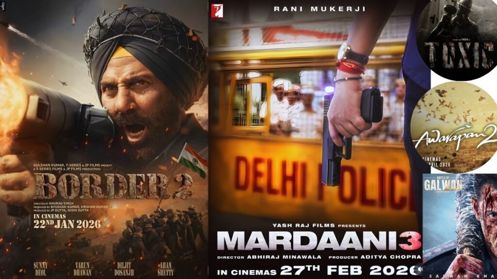 2026 में Bollywood में धमाल मचाएंगी ये बड़ी फिल्में, दर्शकों की बढ़ी एक्साइटमेंट