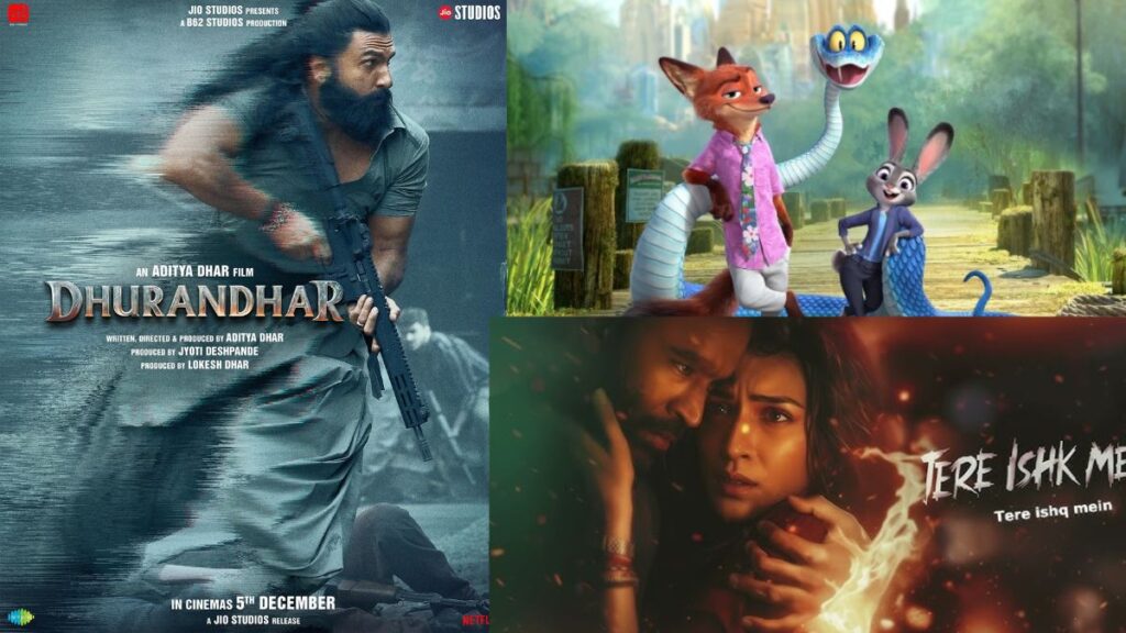 Box Office Report: पहले दिन ‘Dhurandhar’ ने मचाया तहलका, गिरा ‘तेरे इश्क में’ और ‘जूटोपिया 2’ का कलेक्शन