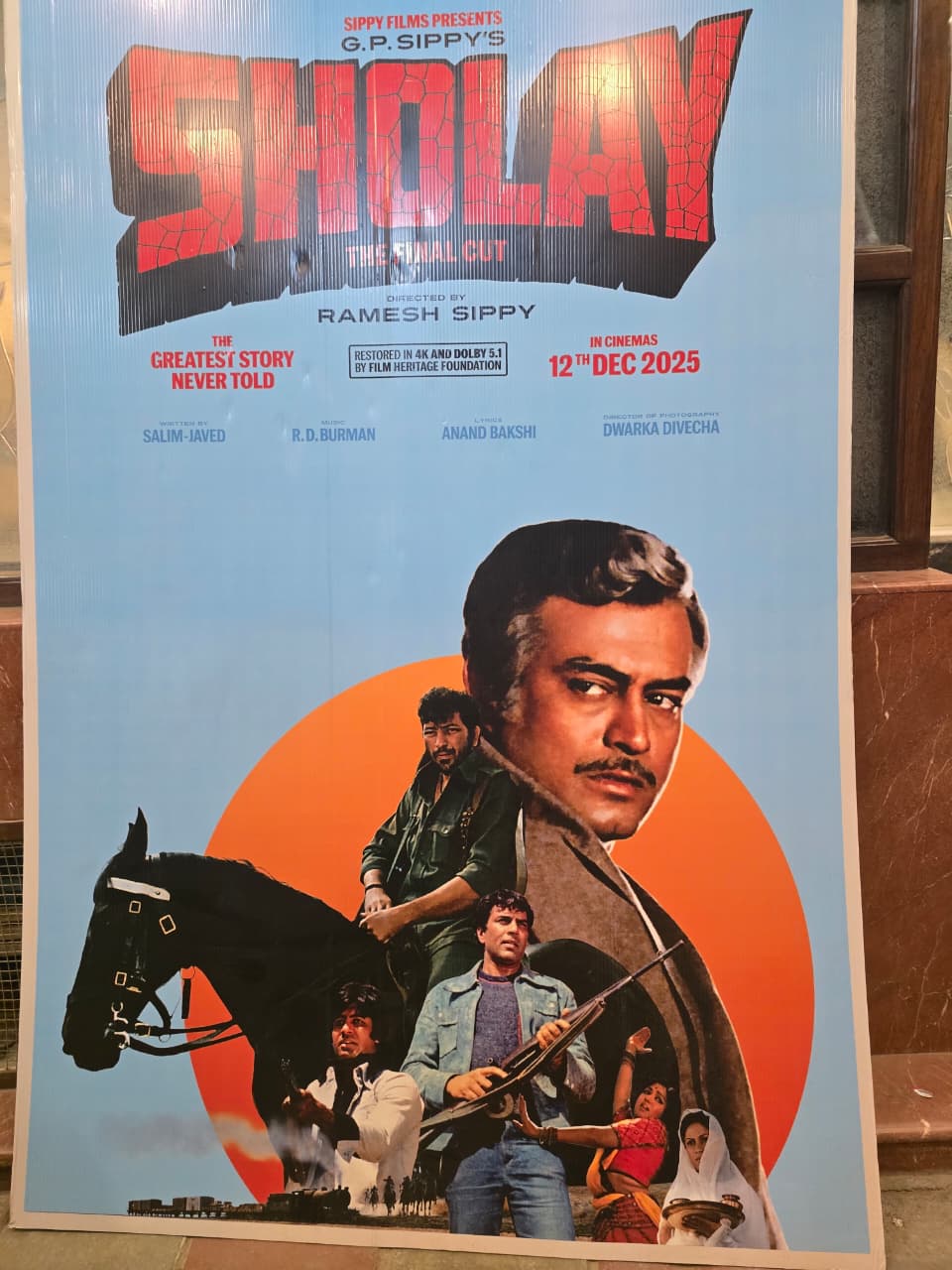 ‘शोले : द फाइनल कट’ — 50 साल बाद आइकॉनिक क्लासिक की दमदार वापसी, जेन-ज़ी को बड़ा पर्दे पर मिलेगा नया अनुभव