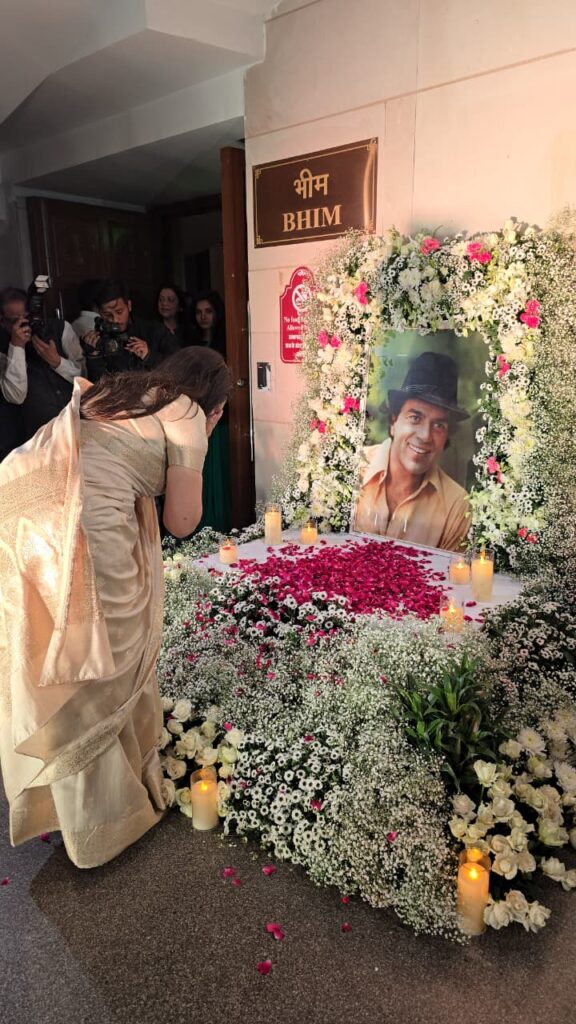 संसद से बॉलीवुड तक — दिग्गजों ने दी धर्मेंद्र जी को भावपूर्ण श्रद्धांजलि