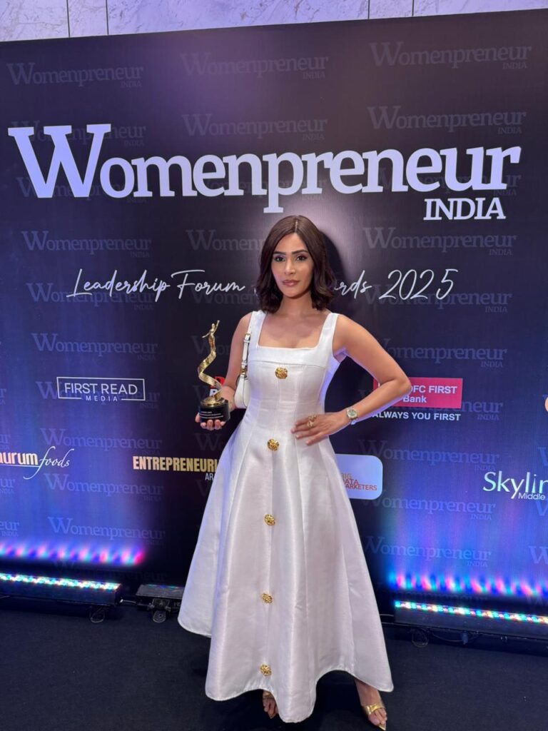 Alankrita Sahai Triumphs at Womenpreneur India Awards, Inspires with Her Journey