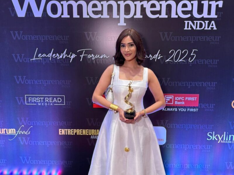 Alankrita Sahai Triumphs at Womenpreneur India Awards, Inspires with Her Journey