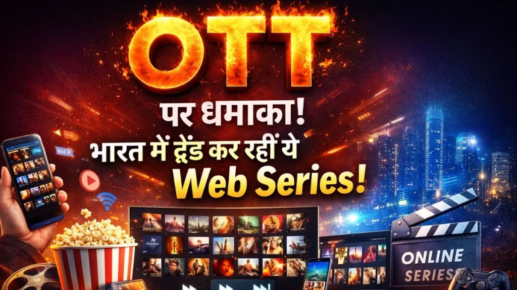 OTT पर धमाका! भारत में ट्रेंड कर रहीं ये Web Series!