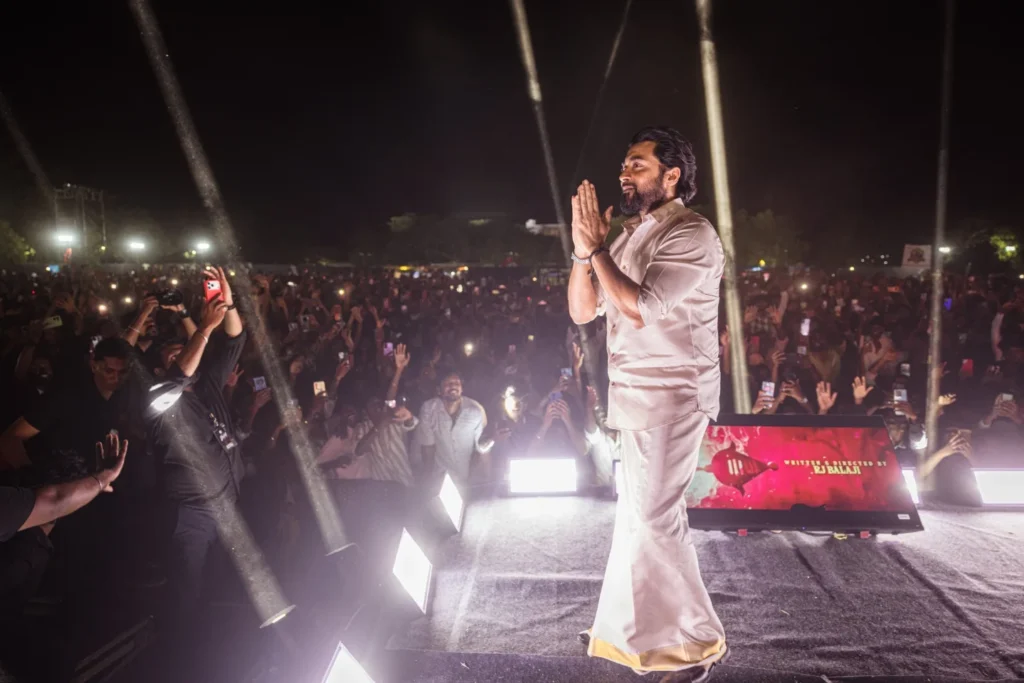 Karuppu audio launch massive crowd visuals