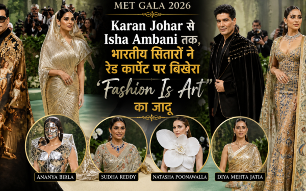 Met Gala 2026: Karan Johar से Isha Ambani तक, भारतीय सितारों ने रेड कार्पेट पर बिखेरा ‘Fashion Is Art’ का जादू