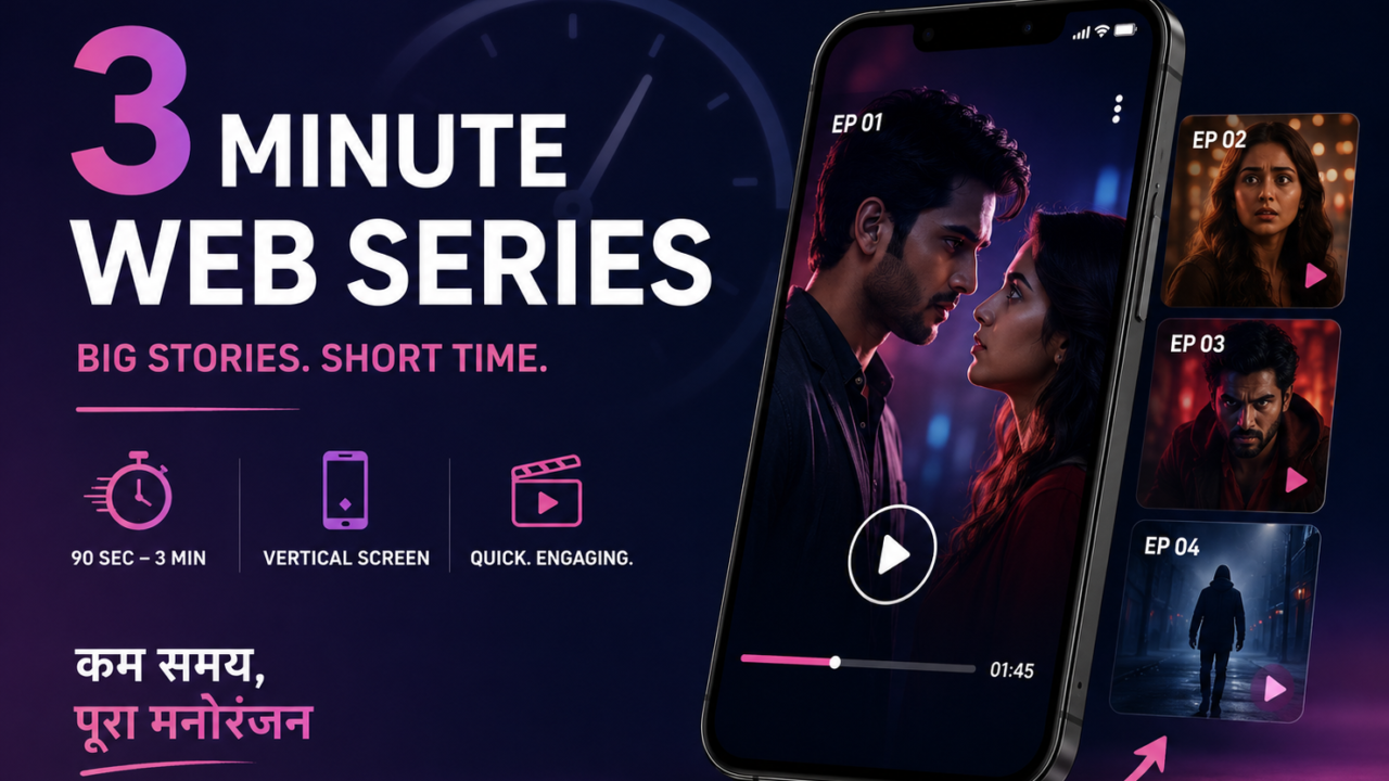 क्या OTT का Netflix मॉडल खत्म होने वाला है? 3 मिनट की वेब सीरीज़ ने मचा दी है दुनिया में हलचल